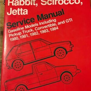 Volkswagen Service Manual - Red Cover